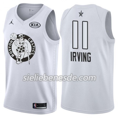 Herren NBA Boston Celtics Trikot Kyrie Irving 11 2018 All-Star Jordan Brand Weiß Swingman